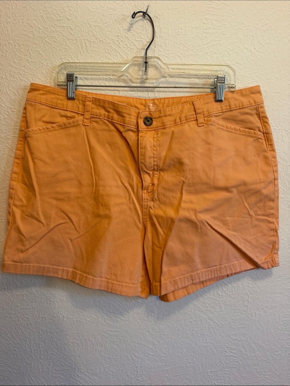🍑🍑🍑3 for 12$🍑🍑🍑Women's Classic Cotton Shorts — Peach Orange-18